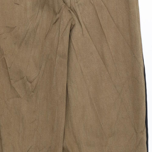 ASOS Womens Brown Cotton Skinny Jeans Size 10 L25 in Regular Zip