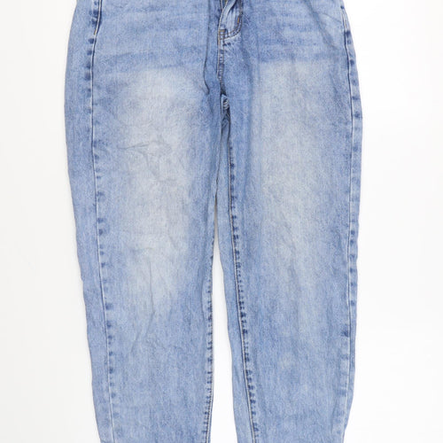 My Bestiny Womens Blue Cotton Straight Jeans Size M L29 in Regular Zip