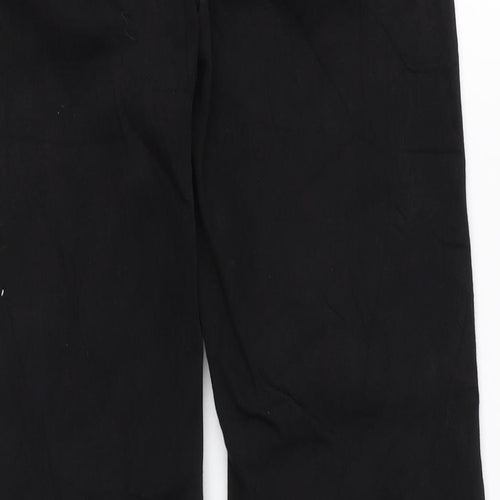 Marks and Spencer Womens Black Cotton Skinny Jeans Size 28 in L27 in Regular Zip