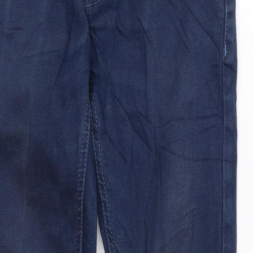 Topman Mens Blue Cotton Skinny Jeans Size 28 in L27 in Regular Zip
