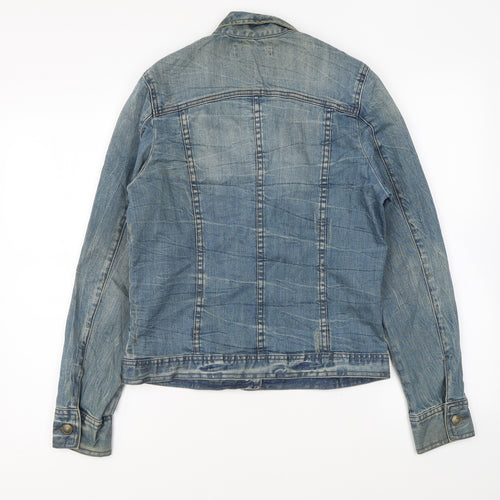 Dorothy Perkins Womens Blue Jacket Size 12 Button