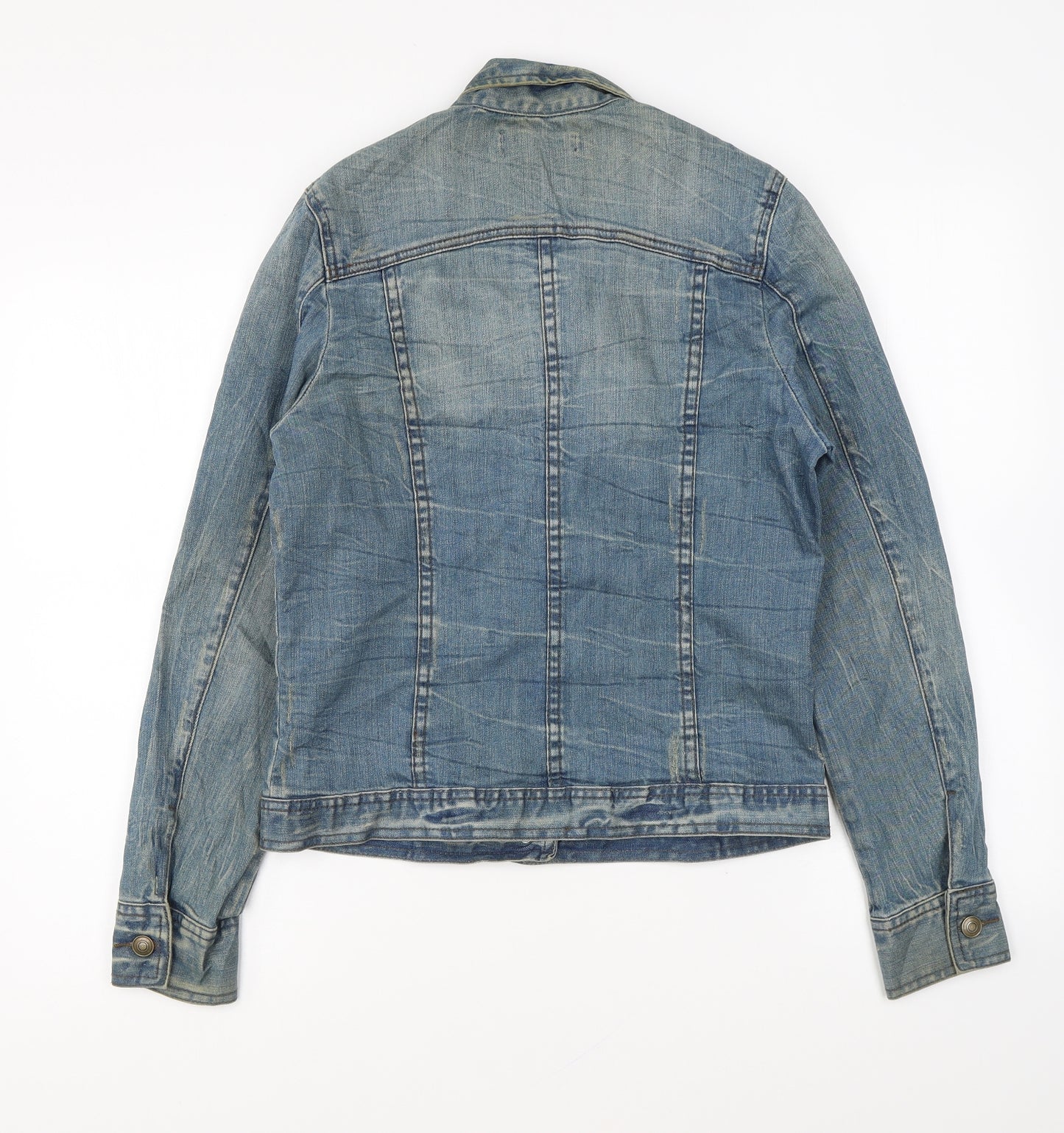 Dorothy Perkins Womens Blue Jacket Size 12 Button