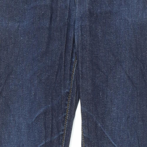 Noak Mens Blue Cotton Skinny Jeans Size 34 in L32 in Regular Button