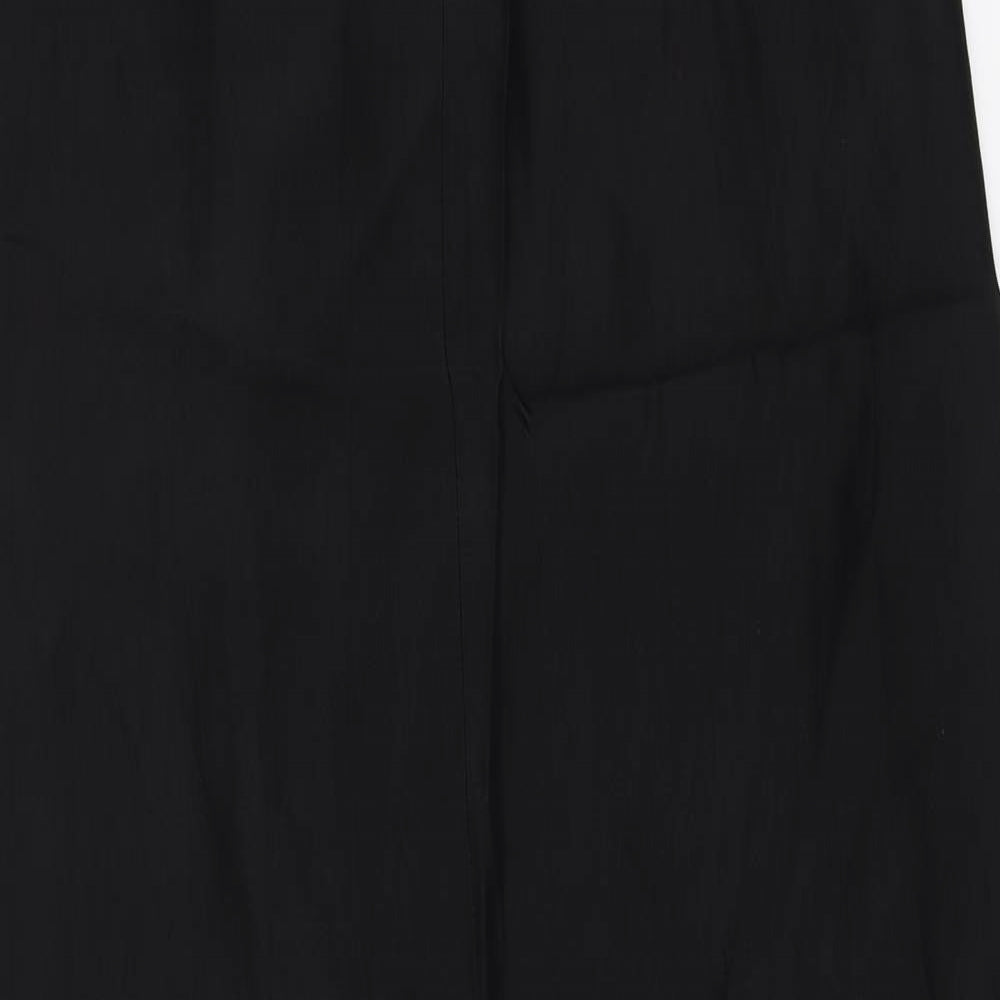 Zara Womens Black Polyester Jumpsuit One-Piece Size XL L31 in Pullover