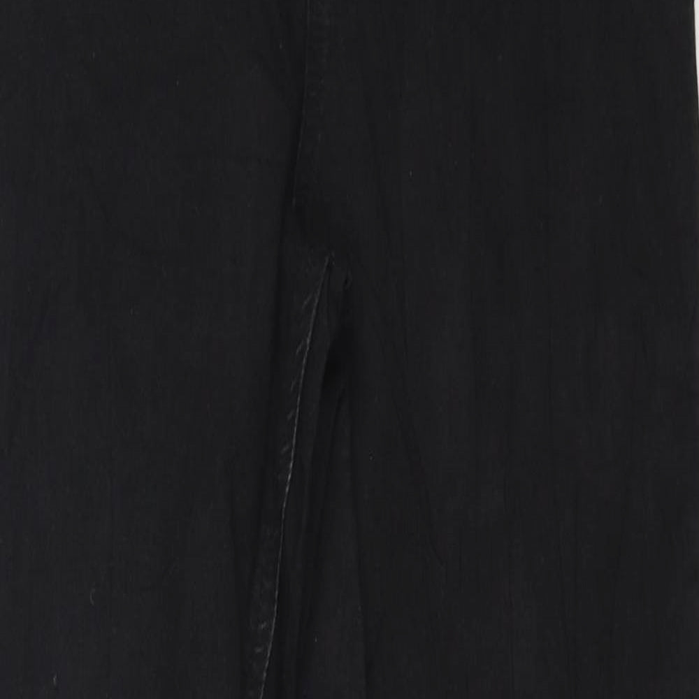 Marks and Spencer Womens Black Polyester Jegging Jeans Size 12 L27 in Regular