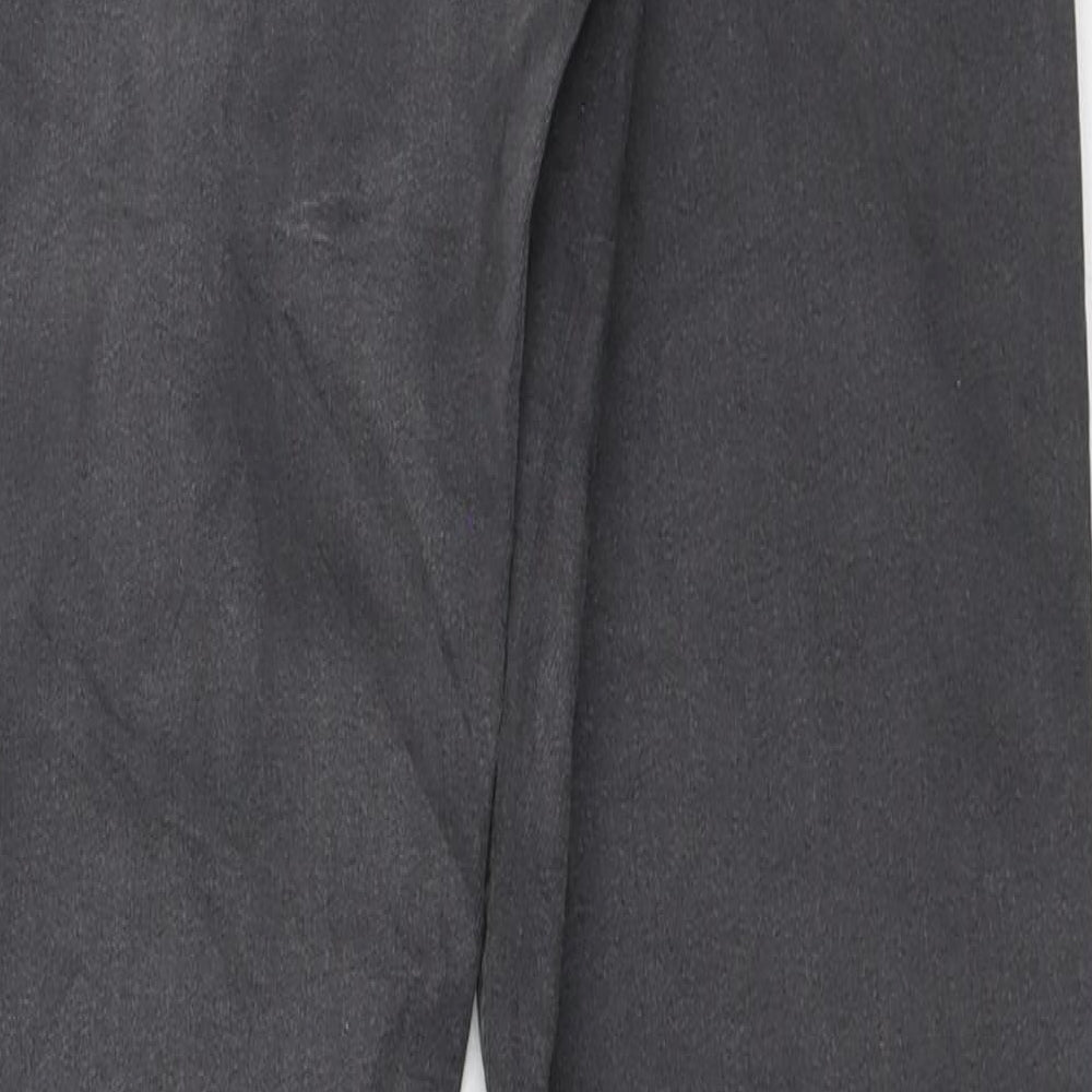 Marks and Spencer Womens Grey Polyester Jegging Jeans Size 10 L28 in Regular