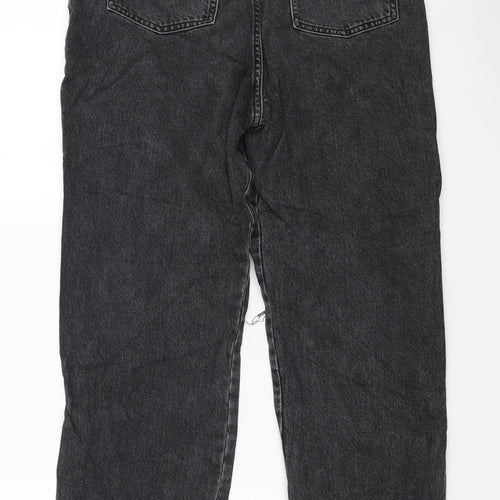 COLLUSION Womens Black Cotton Skinny Jeans Size 28 in L30 in Regular Zip