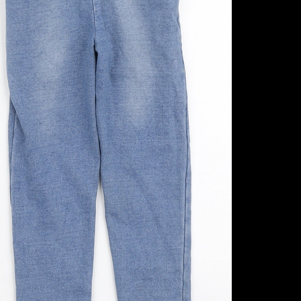 Jules Girls Blue Cotton Jogger Trousers Size 5 Years Regular Pullover