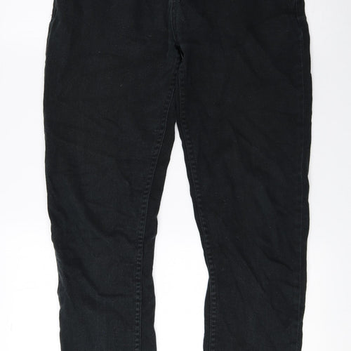 Denim & Co. Mens Black Cotton Skinny Jeans Size 30 L32 in Regular Zip