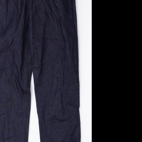 Preworn Womens Blue Cotton Tapered Jeans Size XL L29.5 in Regular