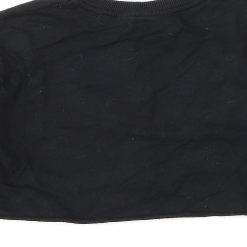 Preworn Girls Black Cotton Pullover Sweatshirt Size 9-10 Years Pullover - Harry Potter