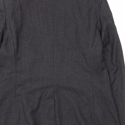 NEXT Womens Grey Polyester Jacket Blazer Size 14