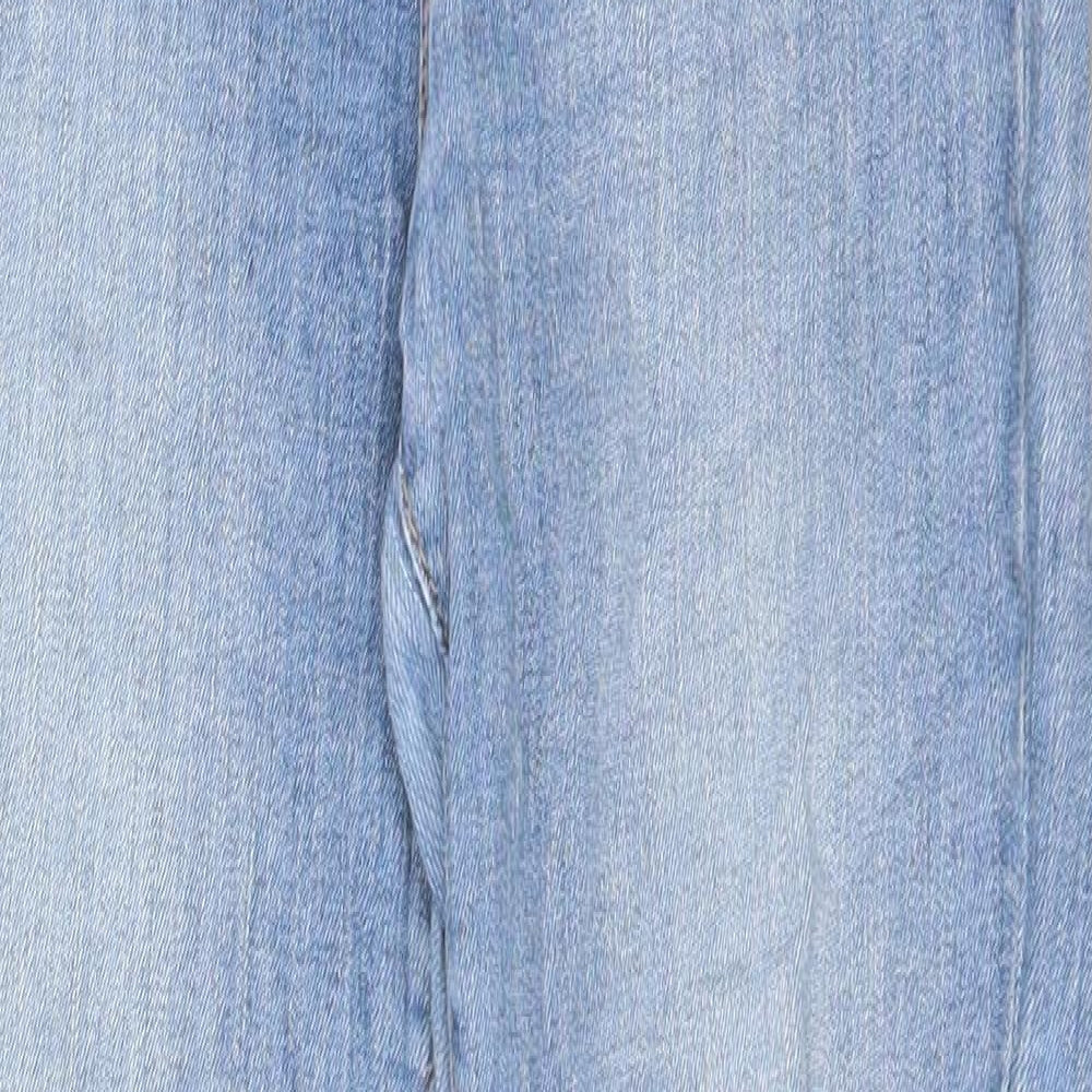 Gap Womens Blue Cotton Skinny Jeans Size 30 in L29 in Regular Zip