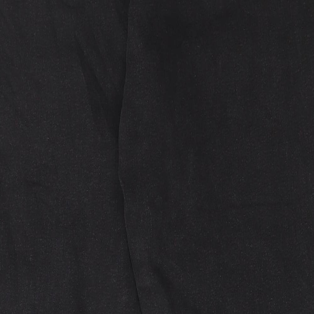 Marks and Spencer Womens Black Cotton Skinny Jeans Size 22 L30 in Regular Button