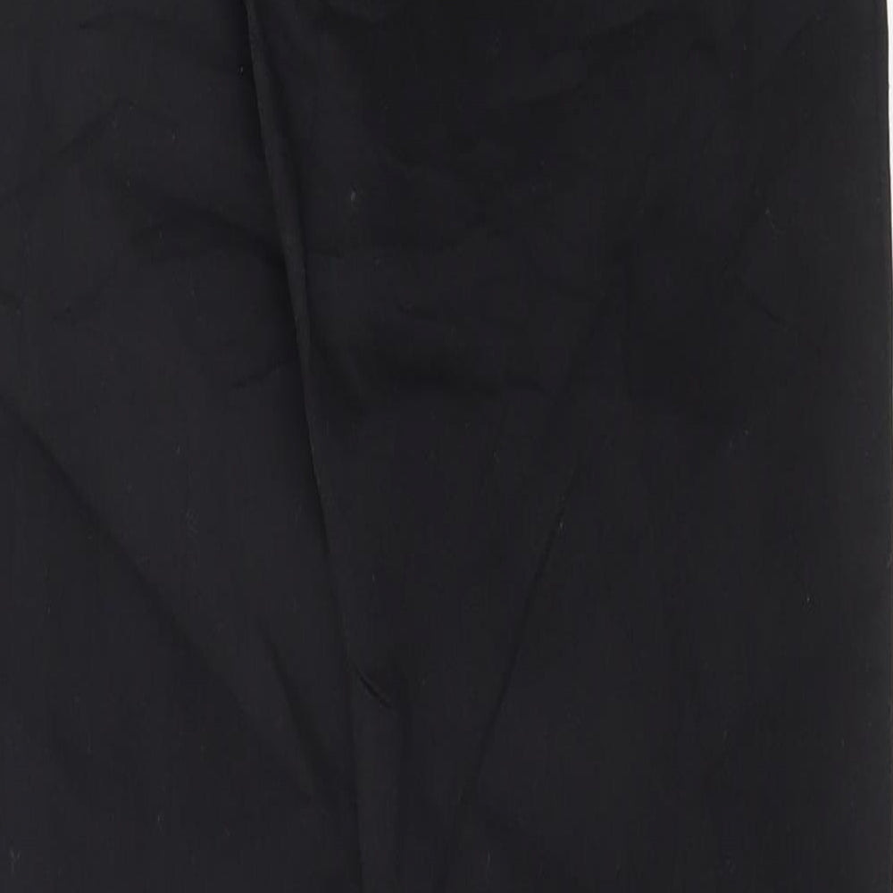Marks and Spencer Womens Black Cotton Skinny Jeans Size 6 L33 in Regular Button