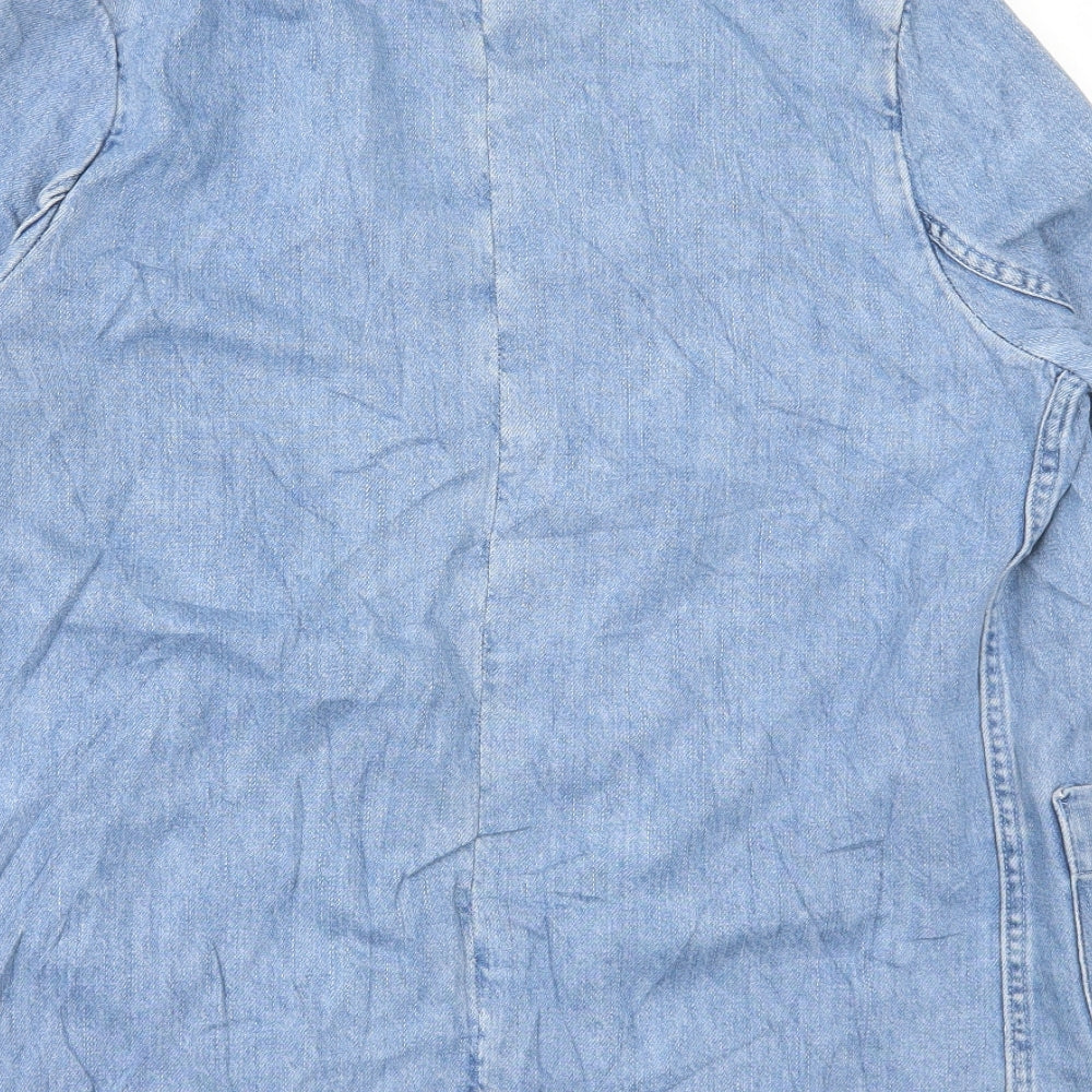 Marks and Spencer Womens Blue Jacket Size 6