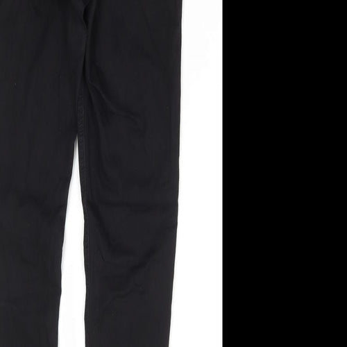 Marks and Spencer Womens Blue Cotton Jegging Jeans Size 12 L28 in Regular Button