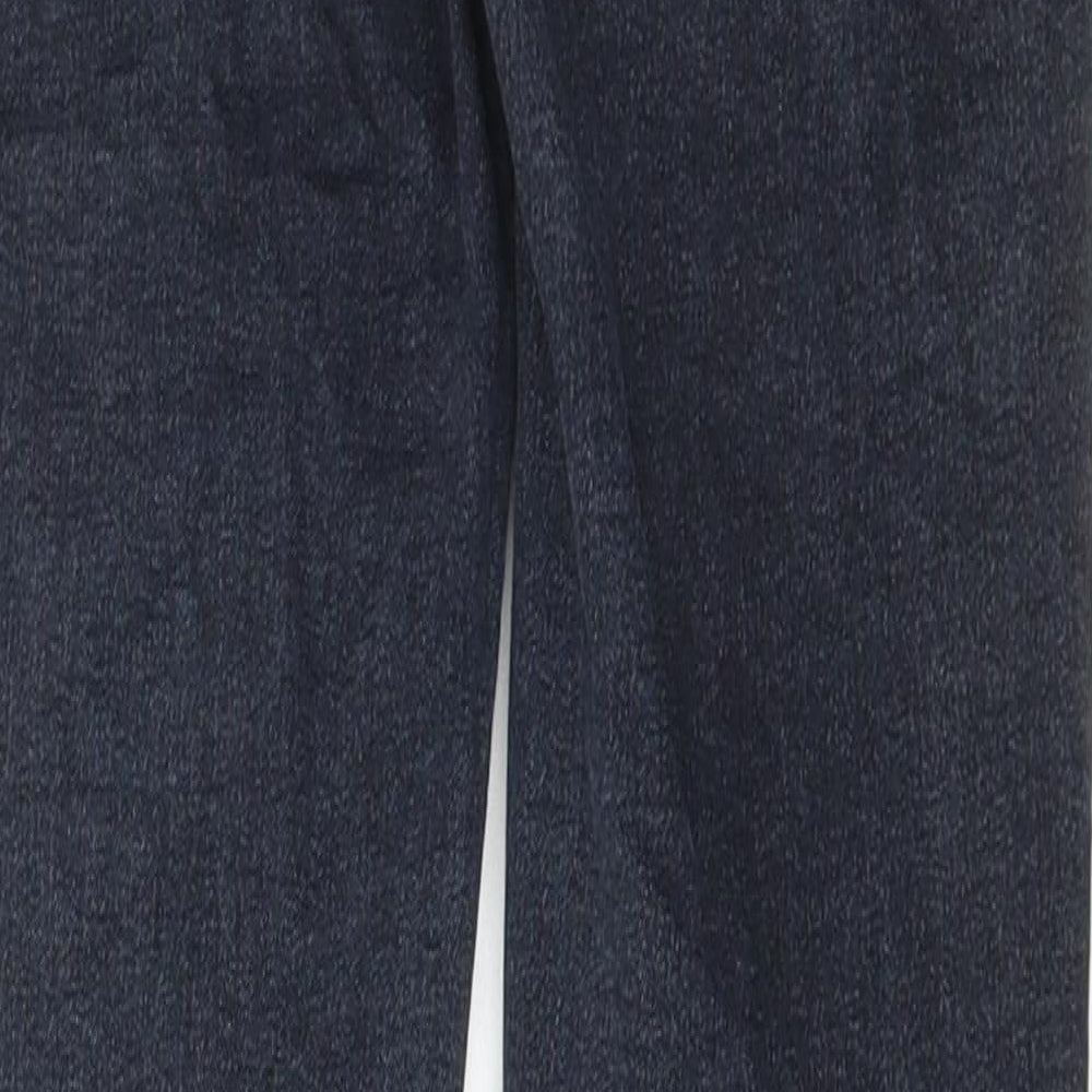 Zara Womens Black Cotton Skinny Jeans Size 6 L28 in Regular Button
