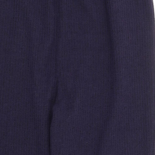 Berkertex Womens Blue Polyester Sweatpants Trousers Size 14 L26 in Regular