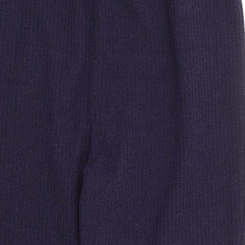 Berkertex Womens Blue Polyester Sweatpants Trousers Size 14 L26 in Regular