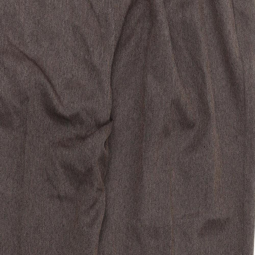 Autonomy Womens Brown Polyester Trousers Size 20 L29 in Regular