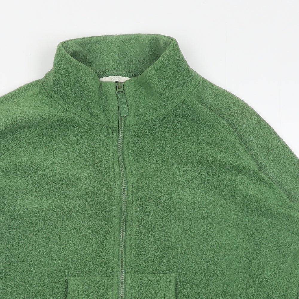 Marks and Spencer Womens Grey Jacket Size 16 Zip