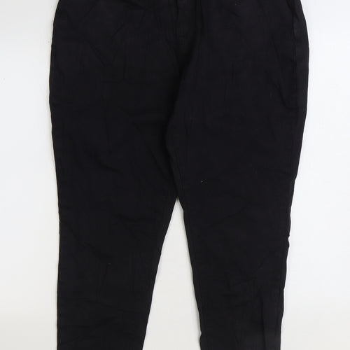 SheIn Womens Black Cotton Skinny Jeans Size 34 in L26 in Regular Zip