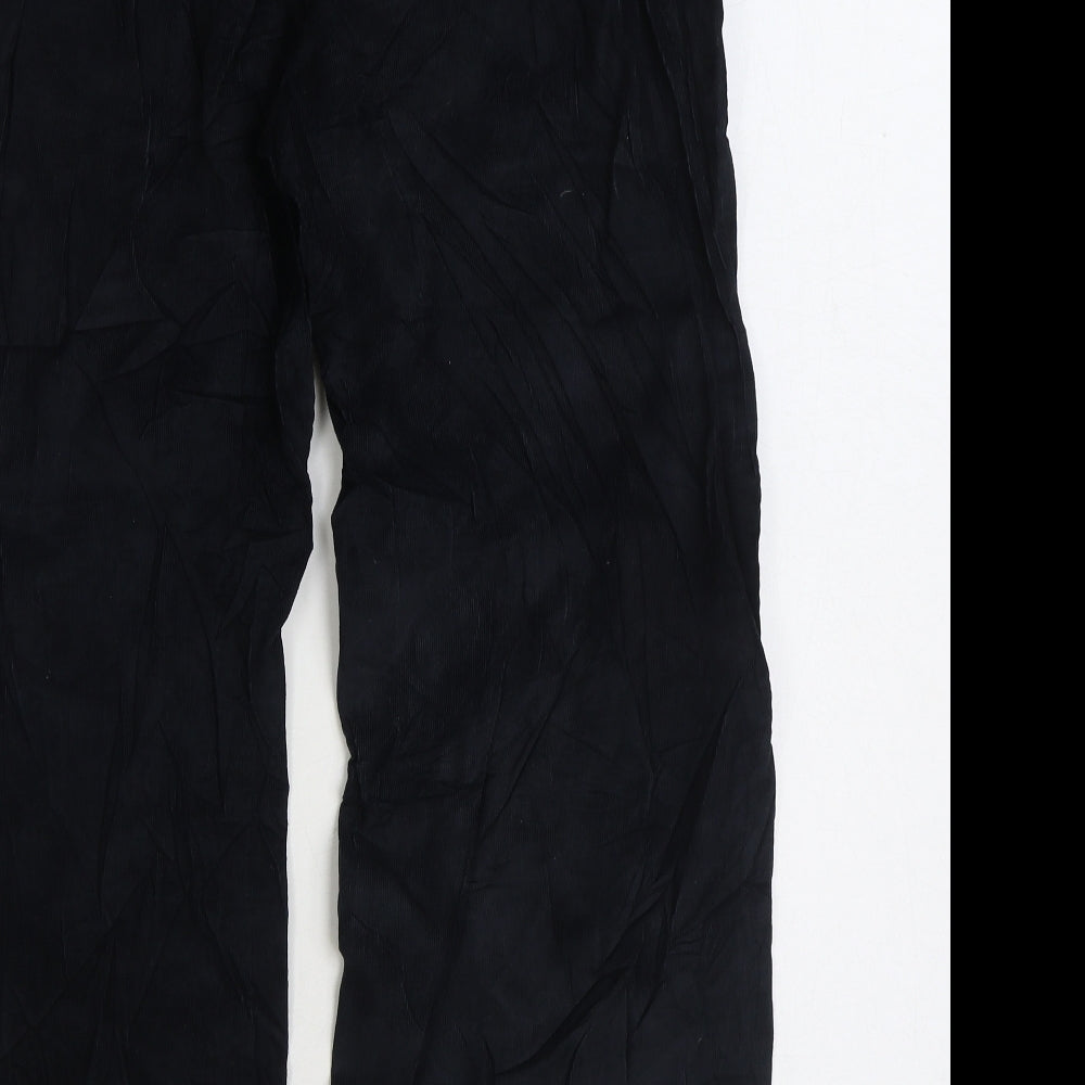 Khaadi Womens Blue Cotton Jogger Trousers Size 12 L25 in Regular - Cropped