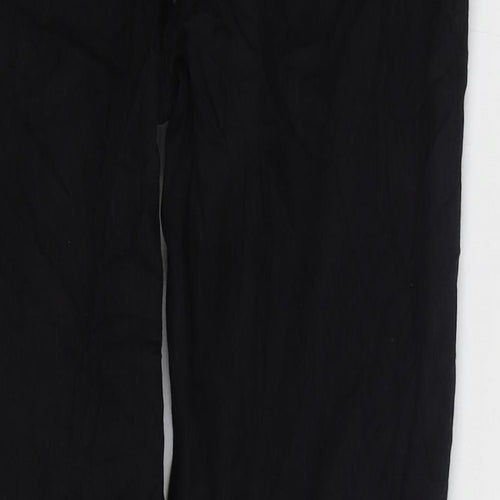 Denim & Co. Womens Black Cotton Jegging Jeans Size 8 L28 in Regular Zip