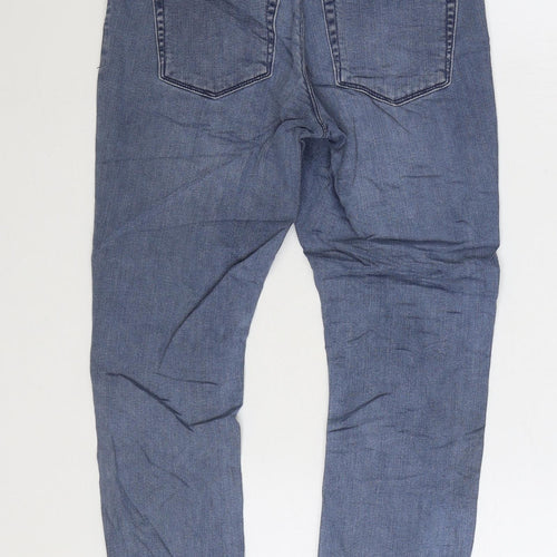 ASOS Mens Blue Cotton Skinny Jeans Size 26 in L28 in Regular