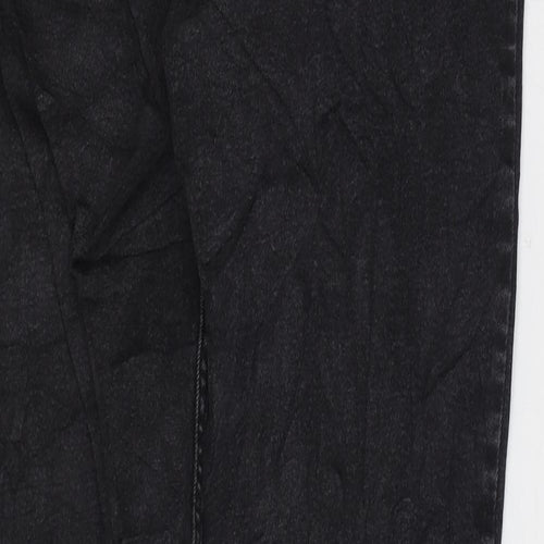 Pieces Womens Black Cotton Skinny Jeans Size M L27 in Regular Zip