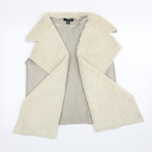 Atmosphere Womens Grey Gilet Waistcoat Size M