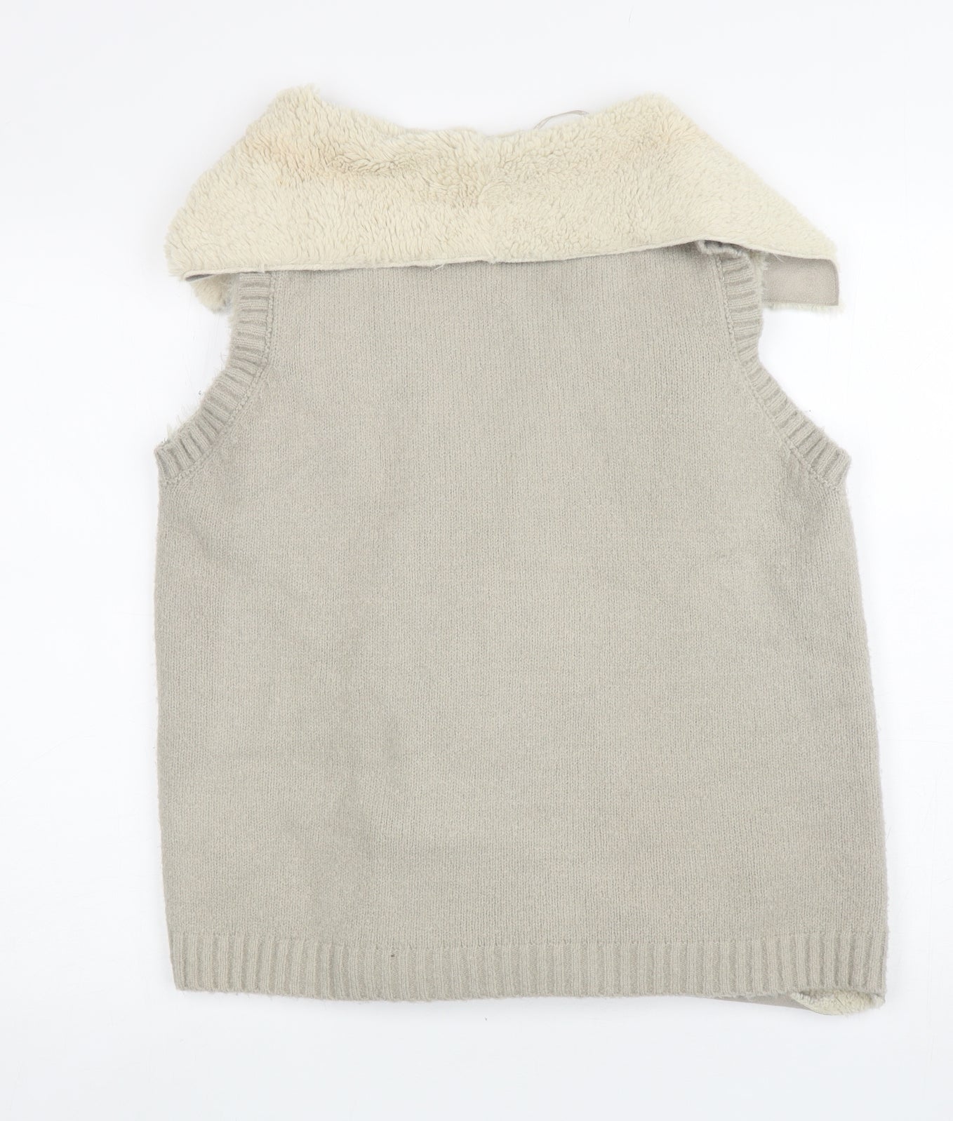 Atmosphere Womens Grey Gilet Waistcoat Size M