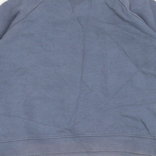 H&M Boys Blue Cotton Pullover Sweatshirt Size 2-3 Years Pullover
