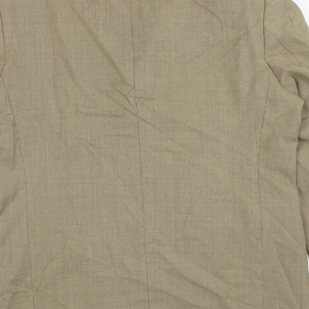 Marks and Spencer Mens Brown Wool Jacket Blazer Size 42