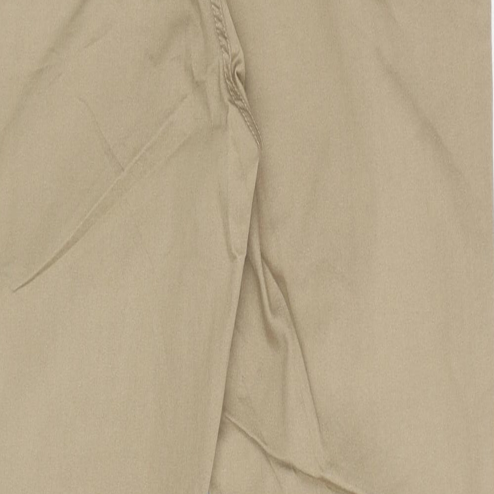Marks and Spencer Womens Beige Cotton Jegging Jeans Size 16 L29.5 in Regular