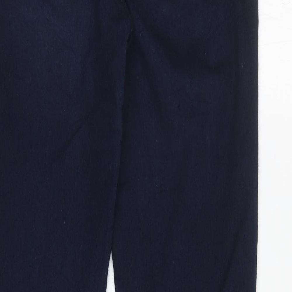 Marks and Spencer Womens Blue Cotton Jegging Jeans Size 8 L29.5 in Regular Zip