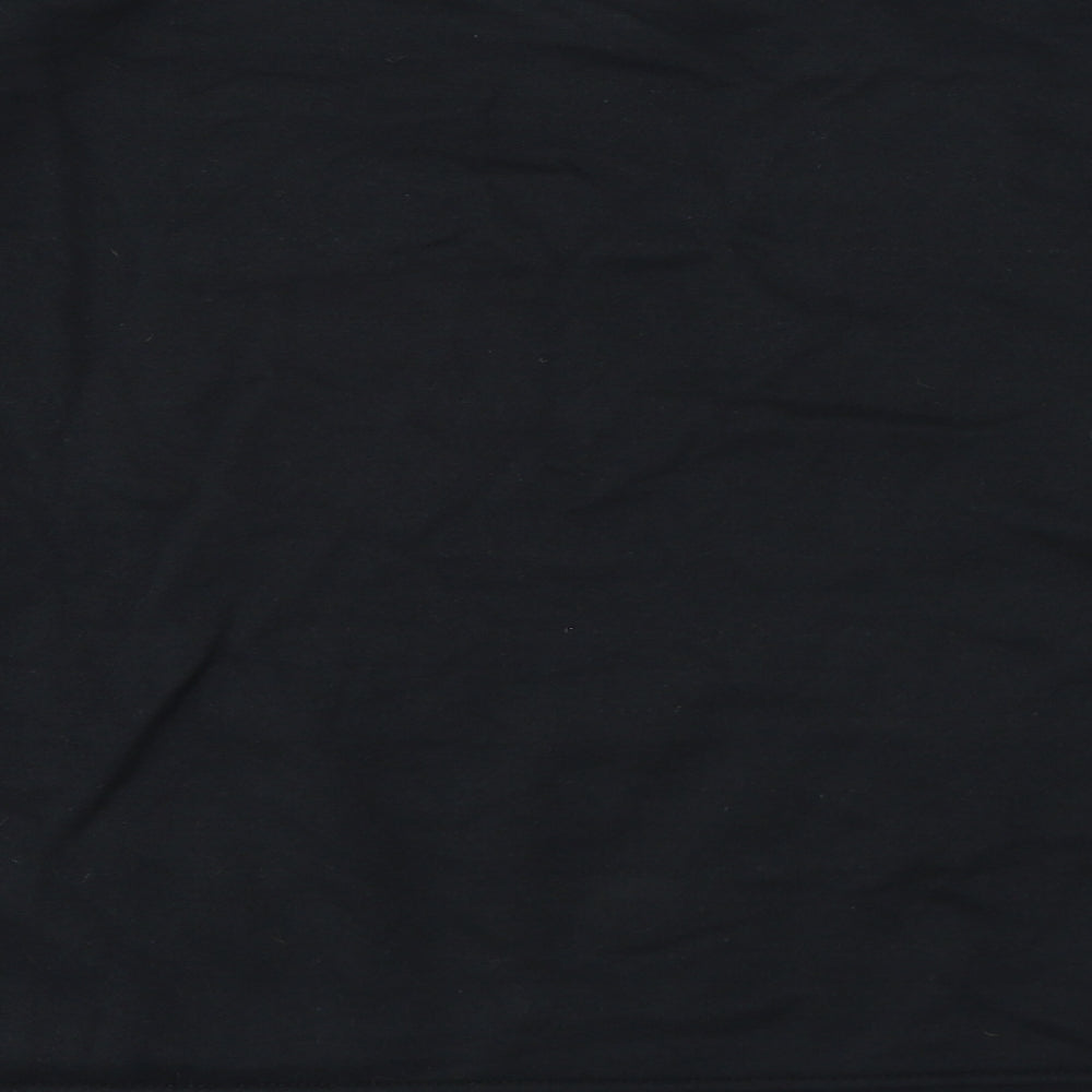 Primark Womens Black Cotton Pullover Sweatshirt Size L Pullover