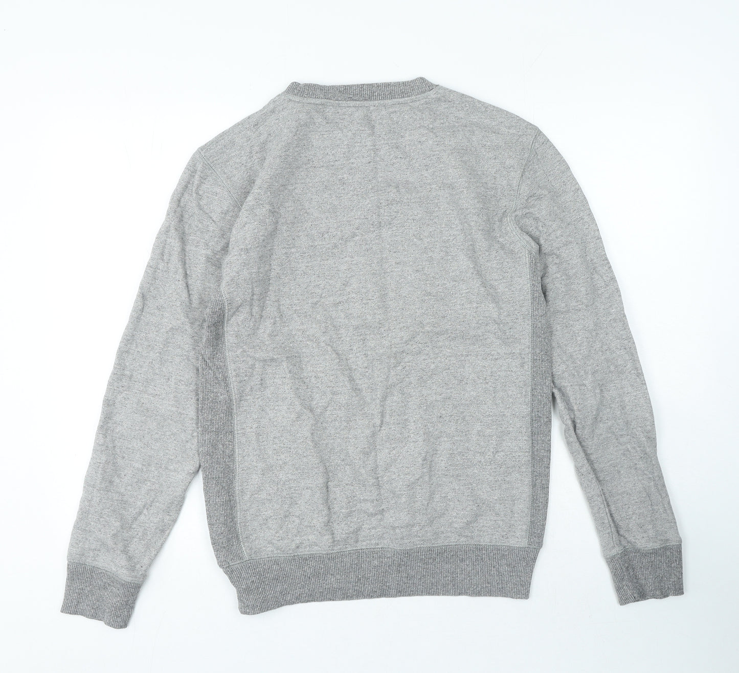 NEXT Mens Grey Cotton Pullover Sweatshirt Size S