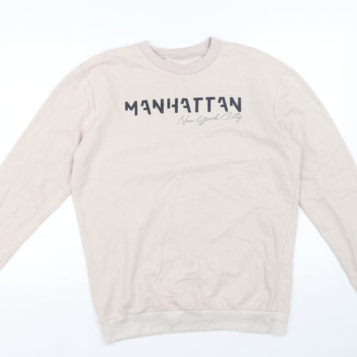 Pep&Co Womens Pink Cotton Pullover Size M Pullover - Manhattan New York City