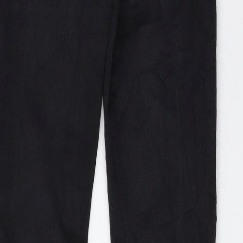 Denim & Co. Womens Black Cotton Skinny Jeans Size 10 L29 in Regular Zip