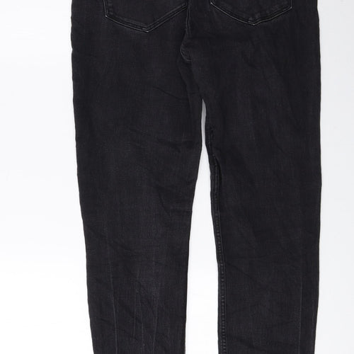 H&M Womens Black Cotton Skinny Jeans Size 30 in L26 in Regular Zip