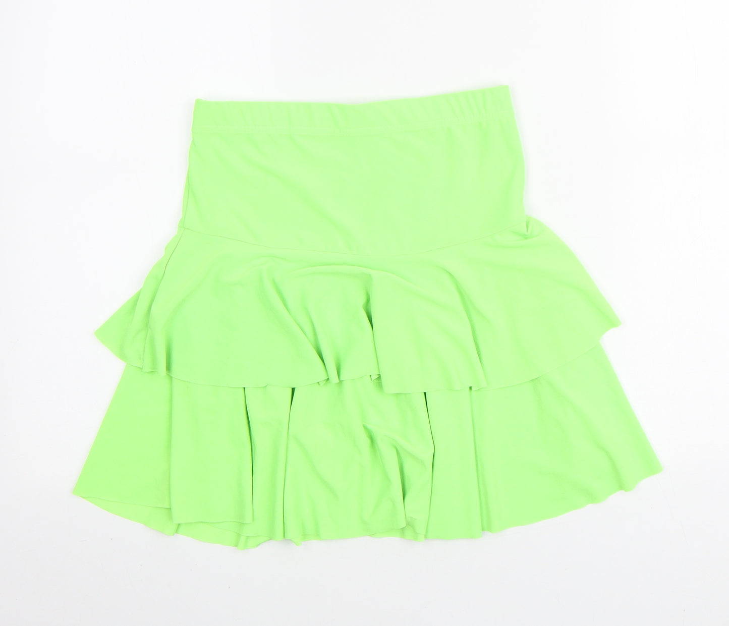 Wicked Costumes Womens Green Polyester Skater Skirt Size XS