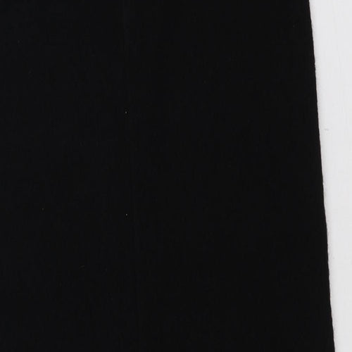 Minuet Womens Black Wool Straight & Pencil Skirt Size 8 Zip
