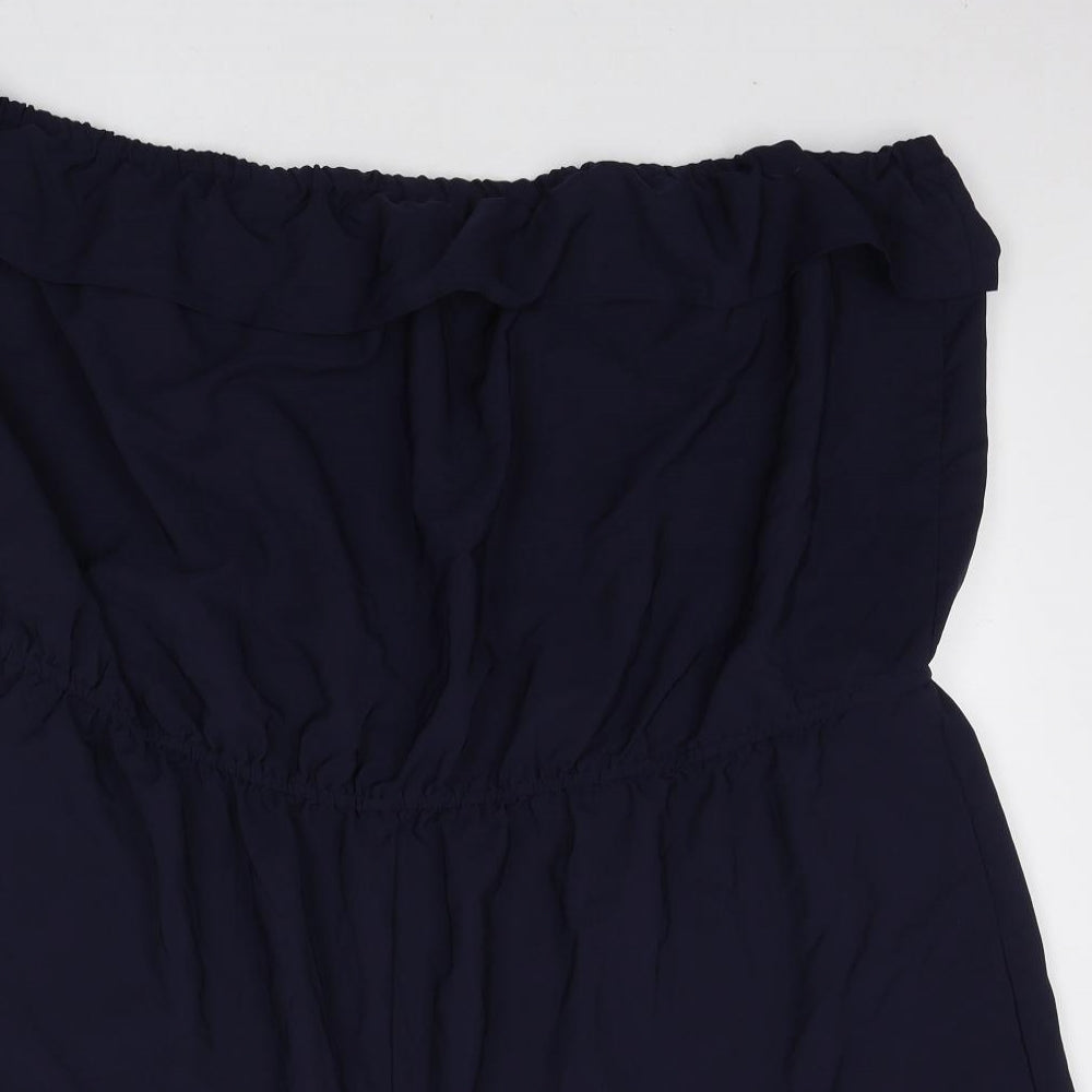 Studio Womens Blue Polyester Playsuit One-Piece Size 24 L3 in Pullover