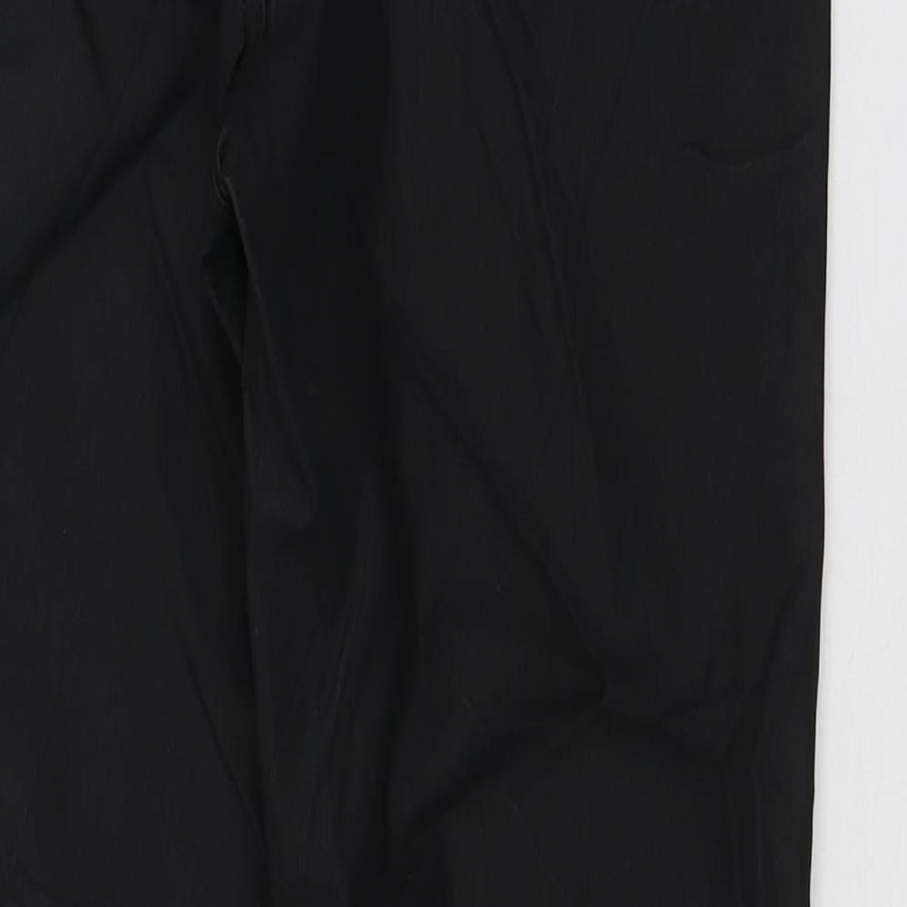 Marks and Spencer Womens Black Viscose Jegging Trousers Size 14 L28 in Regular