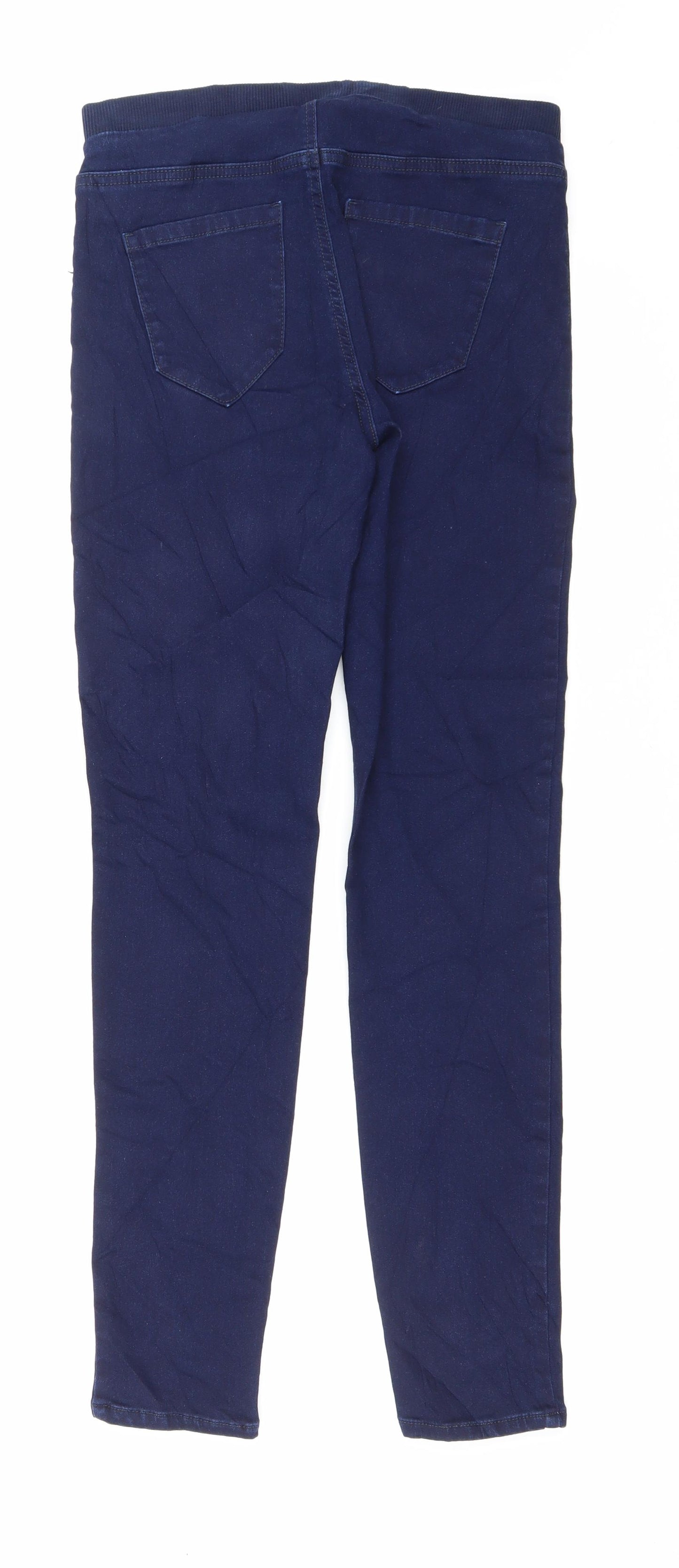 ESMARA Womens Blue Cotton Jegging Jeans Size 31 in L30 in Regular Drawstring