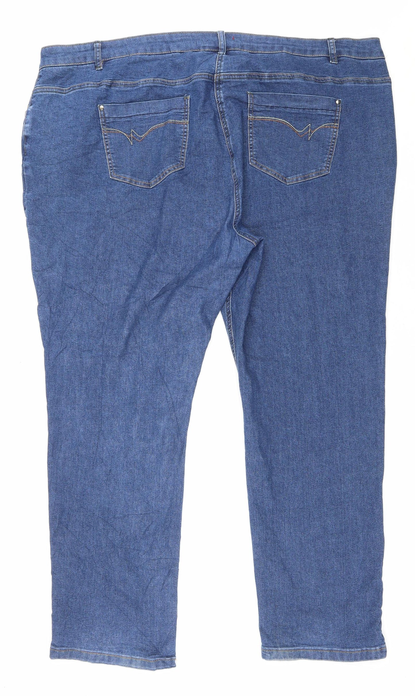 Joe Browns Womens Black Cotton Skinny Jeans Size 51 in L28 in Regular Zip