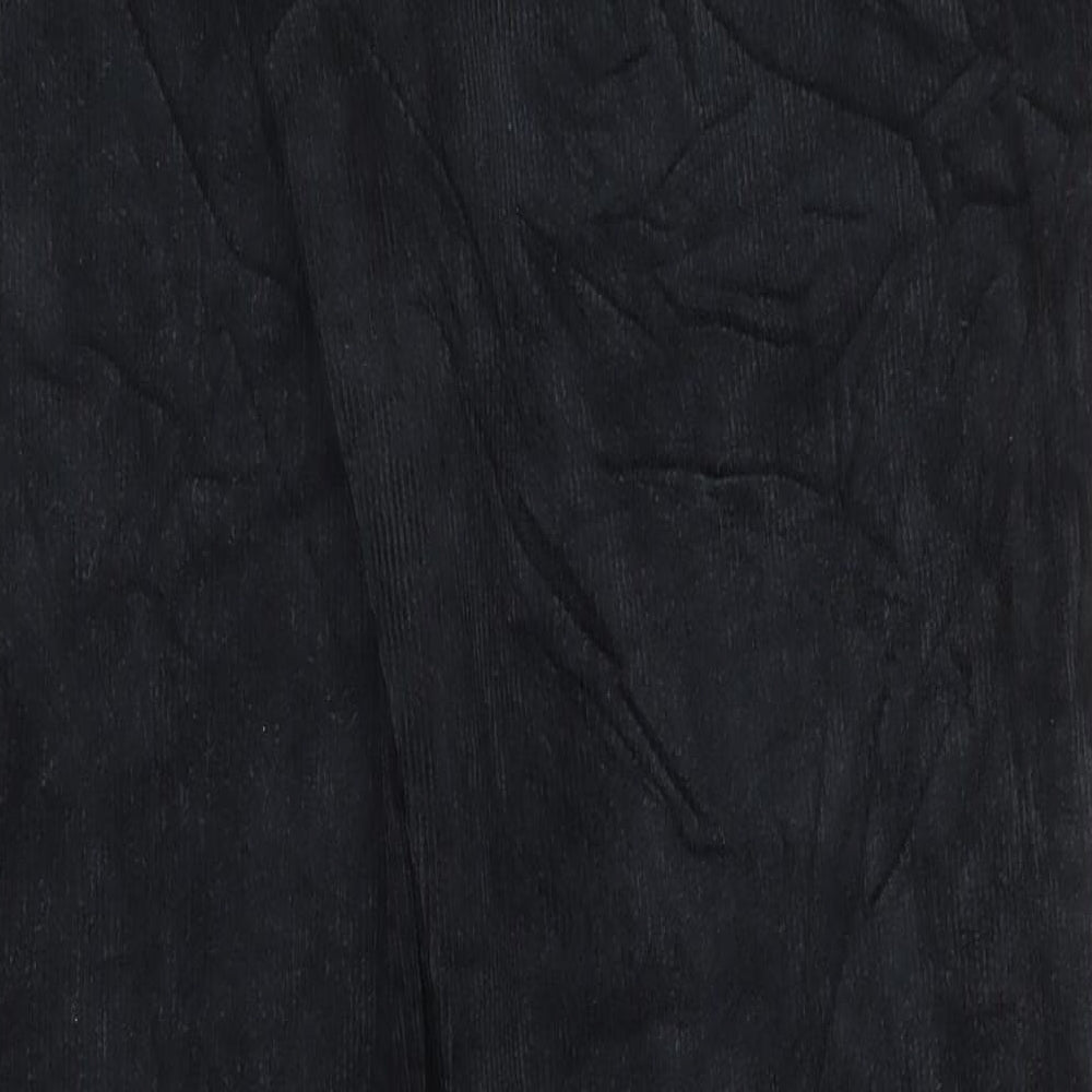NYDJ Womens Black Cotton Straight Jeans Size 10 L31 in Regular Zip