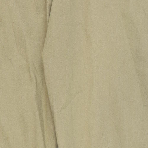 Marks and Spencer Womens Beige Cotton Jegging Trousers Size 10 L25 in Regular